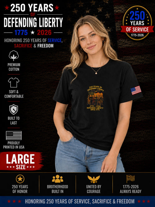 250th Anniversary Patriotic T - Band of Brothers