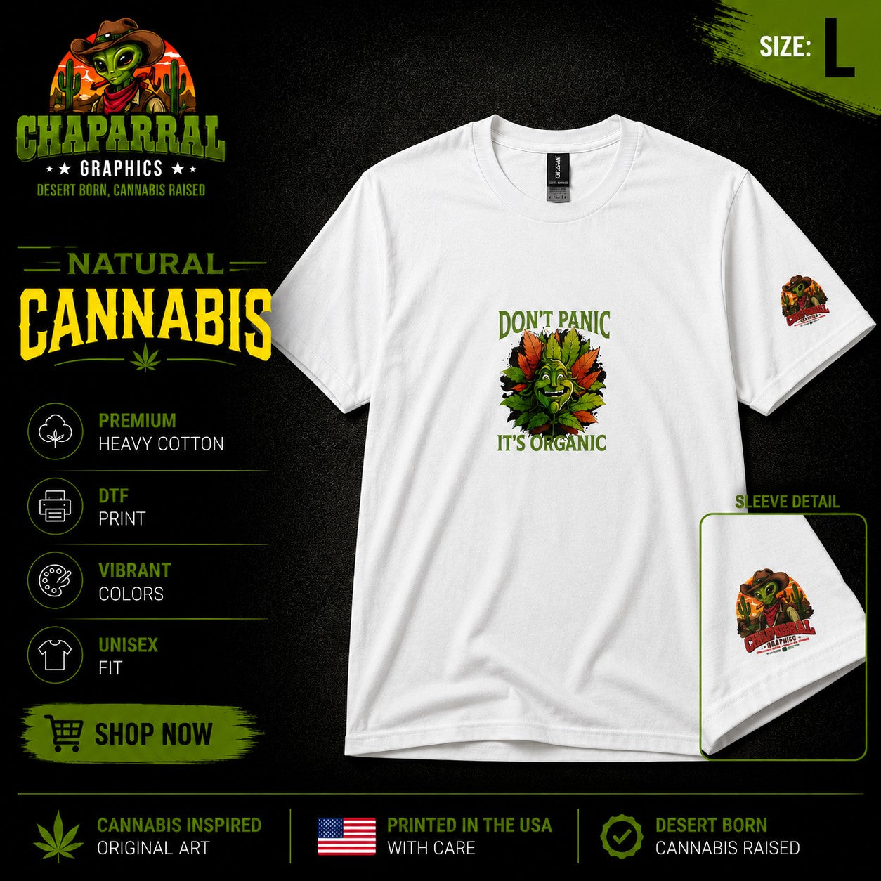 Dont Panic, it's Organic - Bud