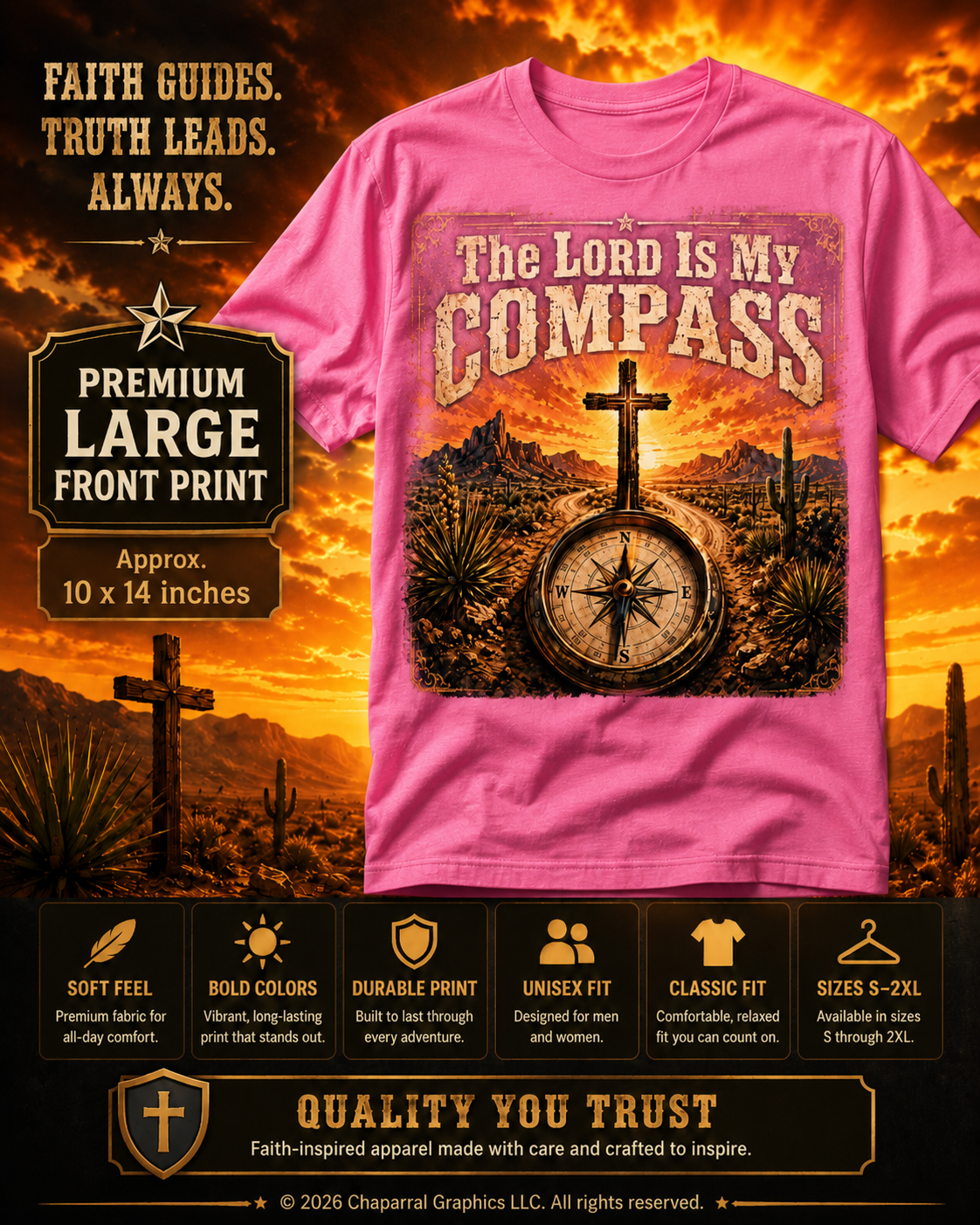 S - The Lord is My Compass